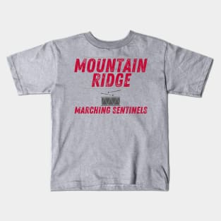 Mountain Ridge Marching Sentinels Mask Band Kids T-Shirt